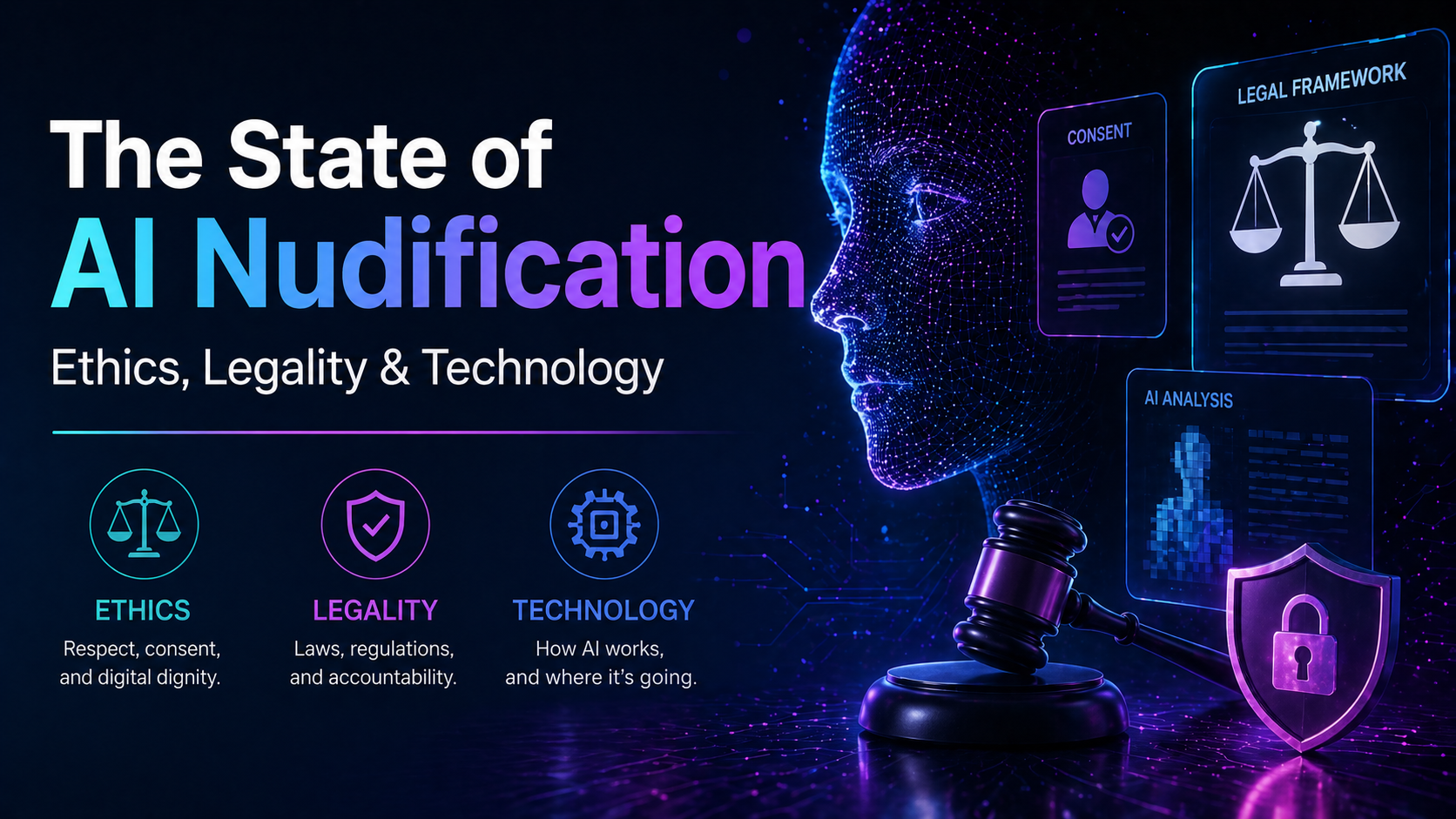 The State of AI Nudification: Ethics, Legality & Technology hero image overview