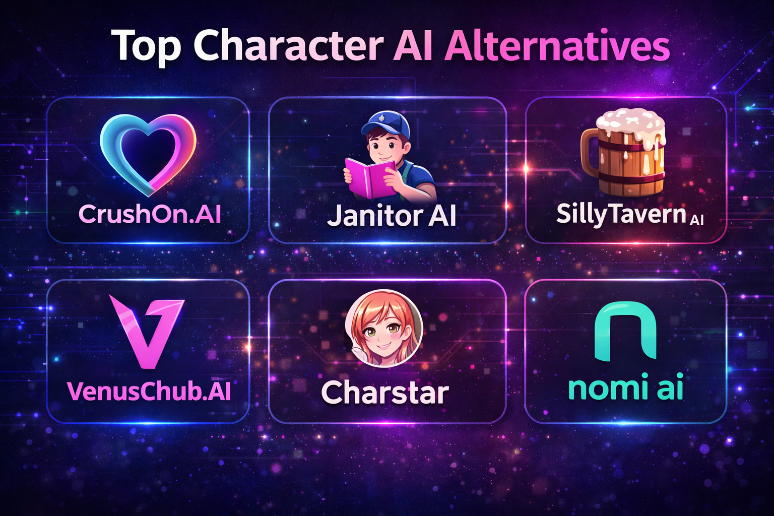 Top unfiltered AI chatbot platforms for roleplay 2026