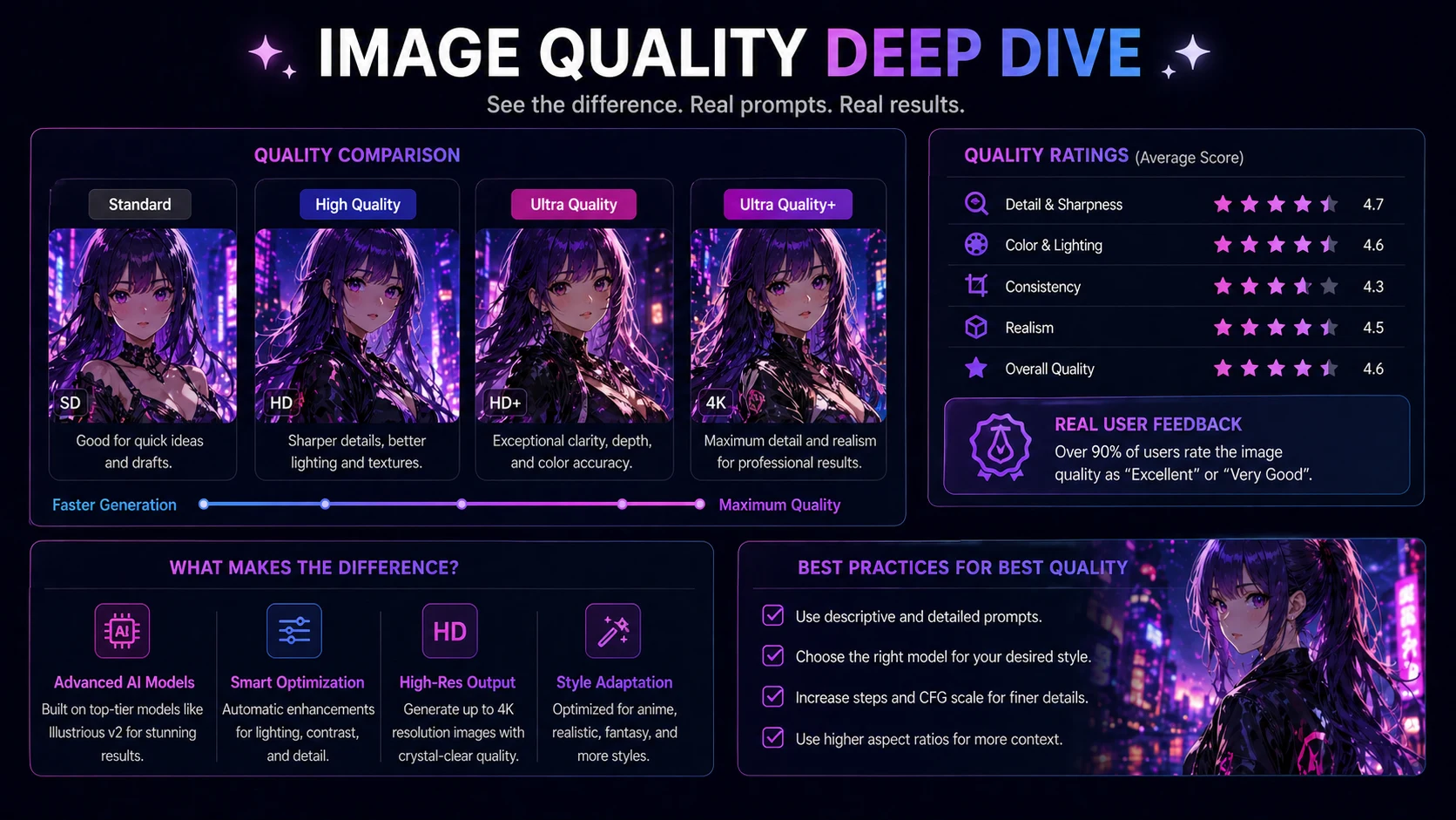Image Quality Deep Dive visual guide and infographic