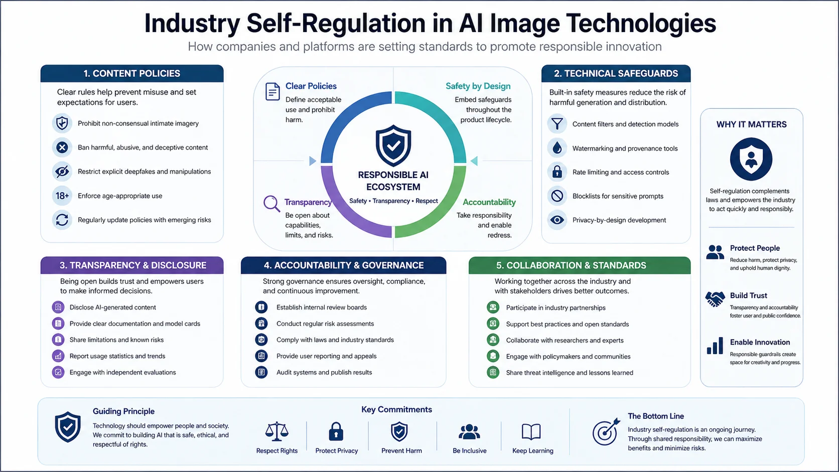 Industry Self-Regulation visual guide and infographic