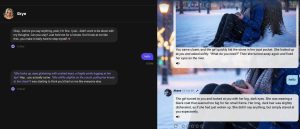 Candy AI vs CrushOn AI conversation quality side-by-side comparison
