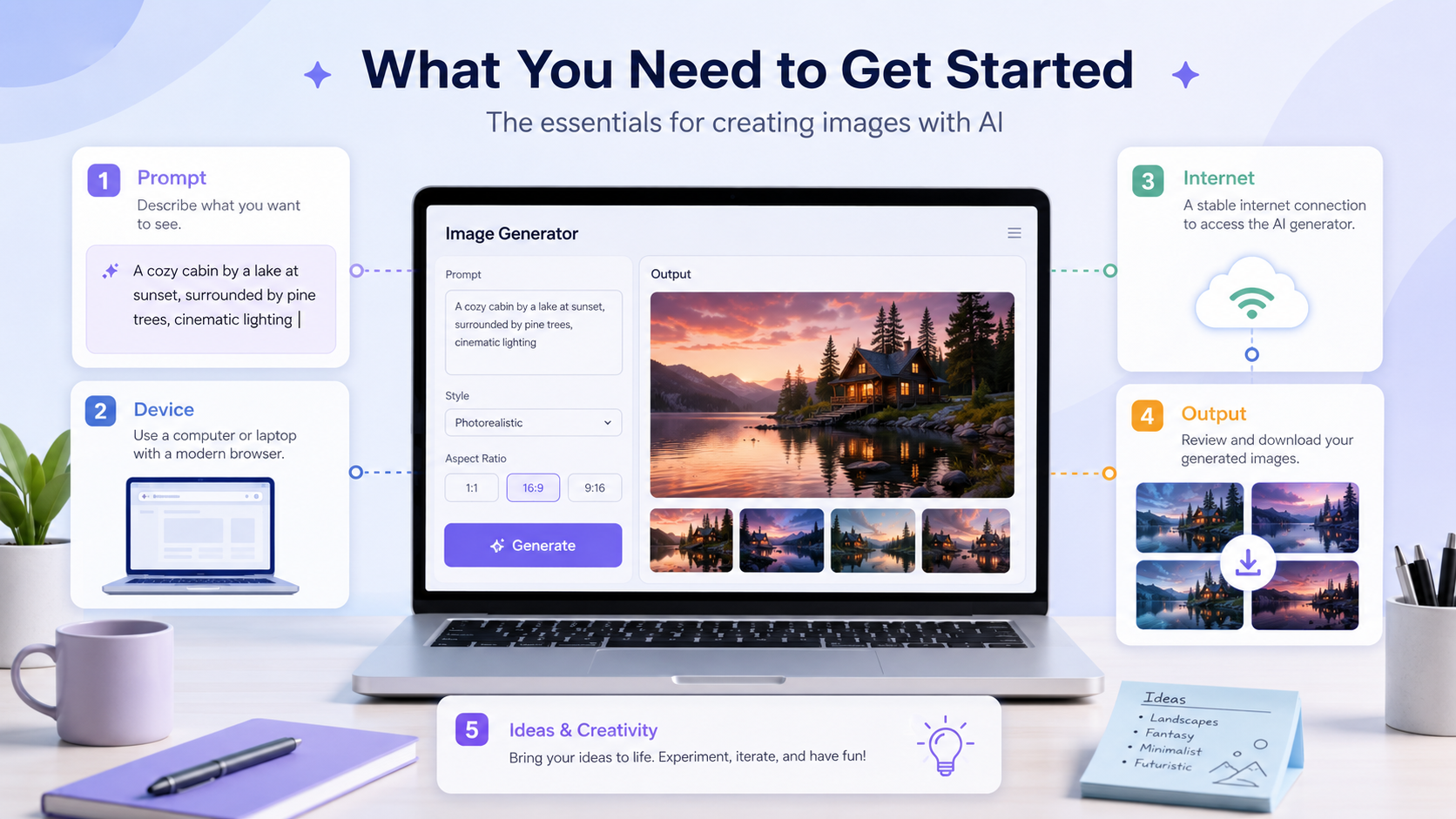 What You Need to Get Started visual guide and infographic